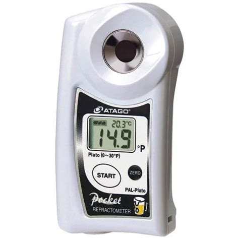 refractometer plato|Digital 'Pocket' Refractometer, Model PAL.